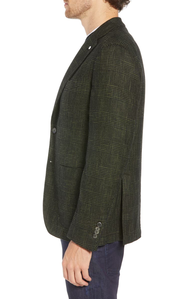 L.B.M. 1911 L.B.M 1911 Classic Fit Plaid Cotton Blend Sport Coat, Alternate, color, 