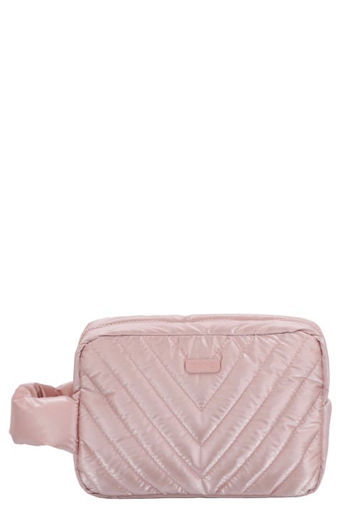 Ellie Quilted Cosmetic Bag
