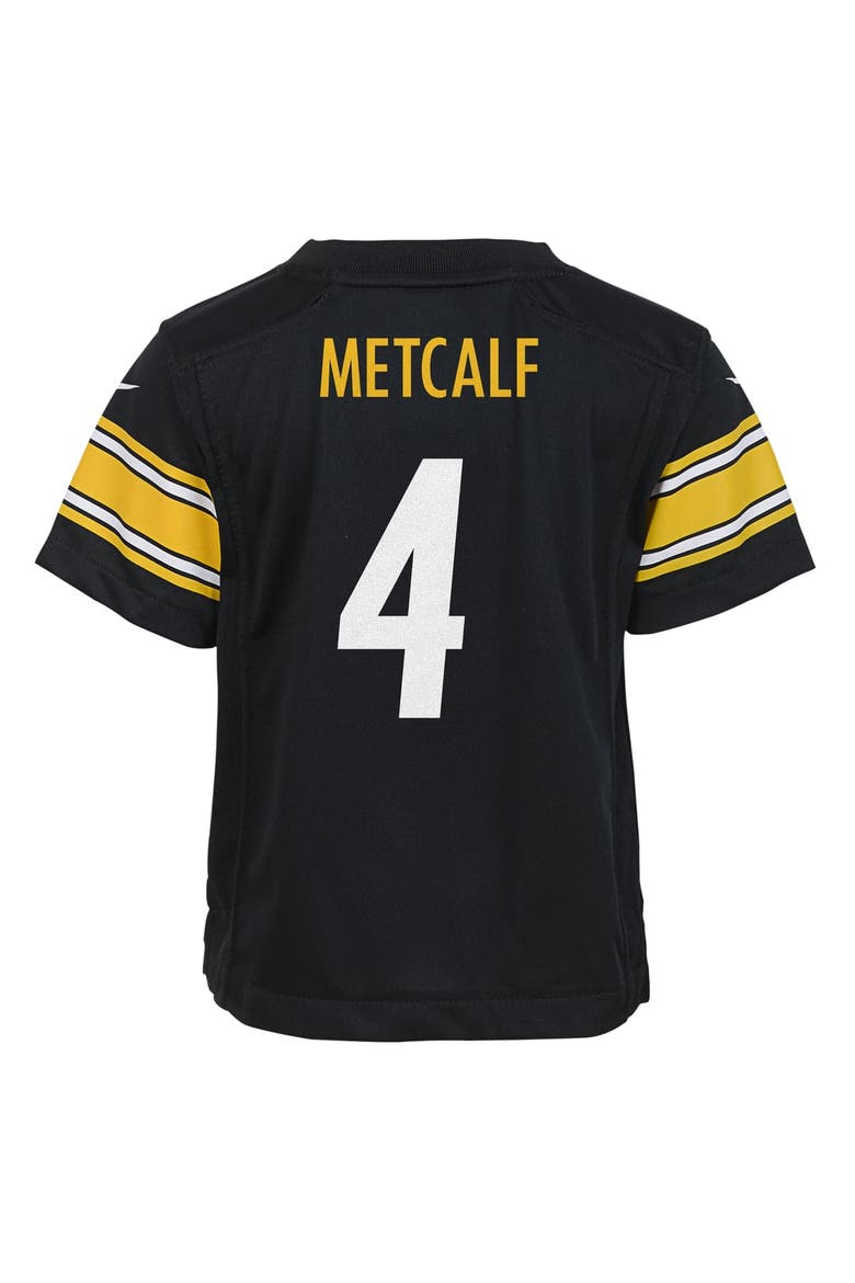 Toddler Nike D.K. Metcalf Black Pittsburgh Steelers Team Game Jersey, Alternate, color, Black