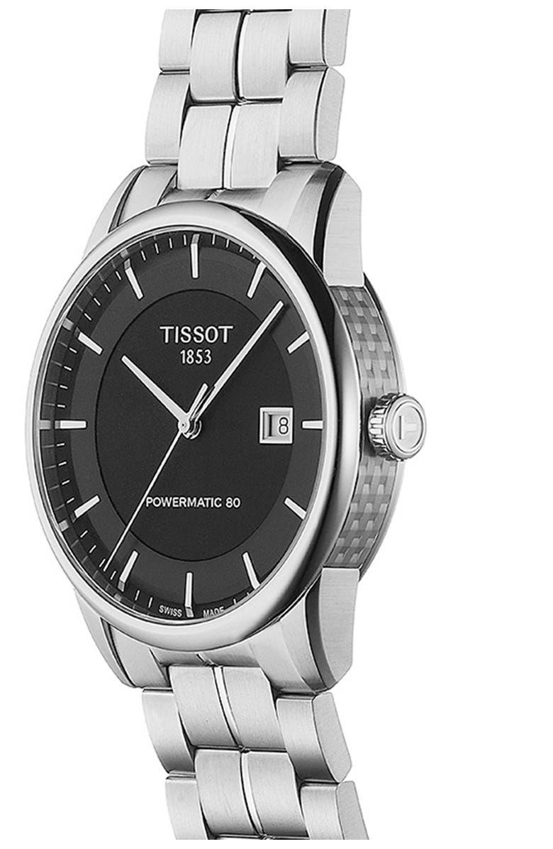 Tissot Men's Luxury Powermatic 80 Bracelet Watch, 41mm, Alternate, color, 