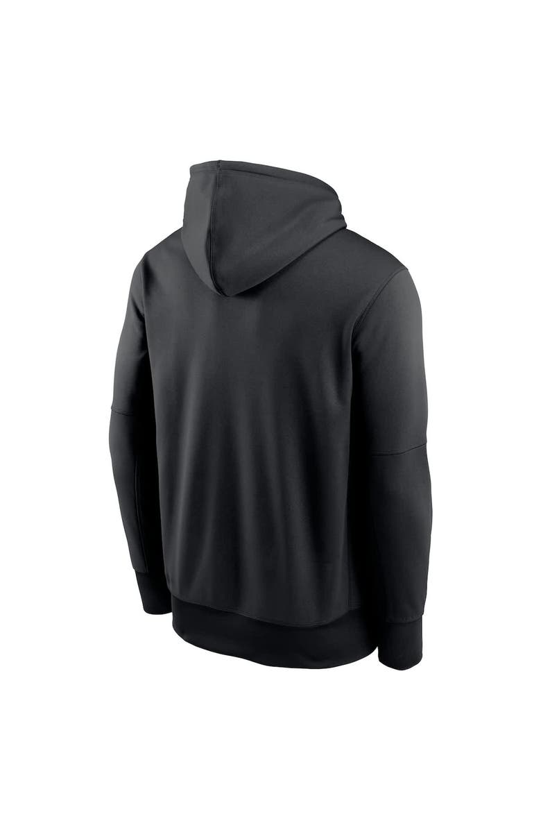 Nike Men's Nike Black Alabama Crimson Tide Icon Football Performance Pullover Hoodie, Alternate, color, Black