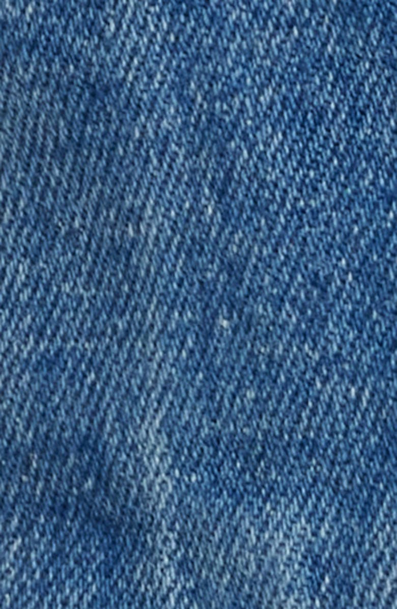 PAIGE Kiara Crop Denim Jacket, Alternate, color, Passage