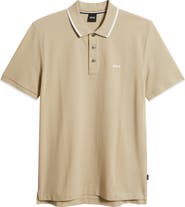 BOSS Parlay Tipped Cotton Polo