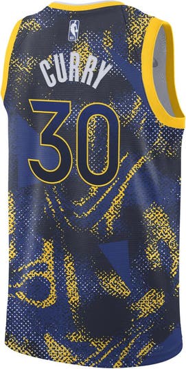 Nike Golden State Warriors CurryXLユニフォーム Unisex Nike Stephen Curry Royal Golden State Warriors
