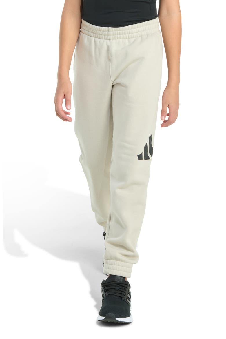 Kids' Big Logo Fleece Joggers, Main, color, NATURAL