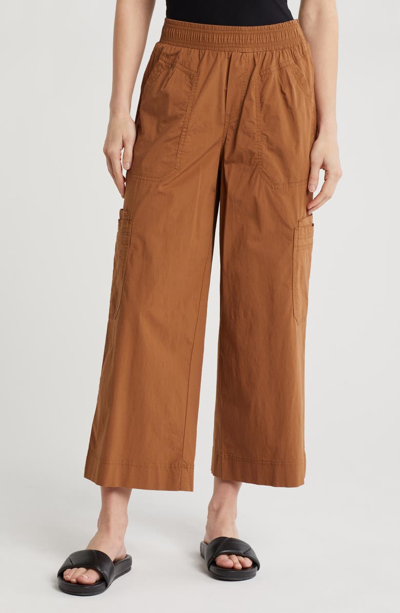 Democracy Pull-On Cargo Pants, Main, color, Nutmeg