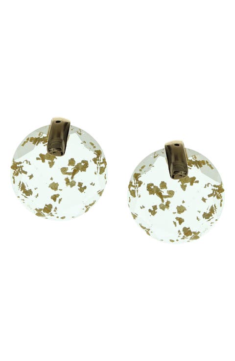 Didi Cut Ice Stud Earrings