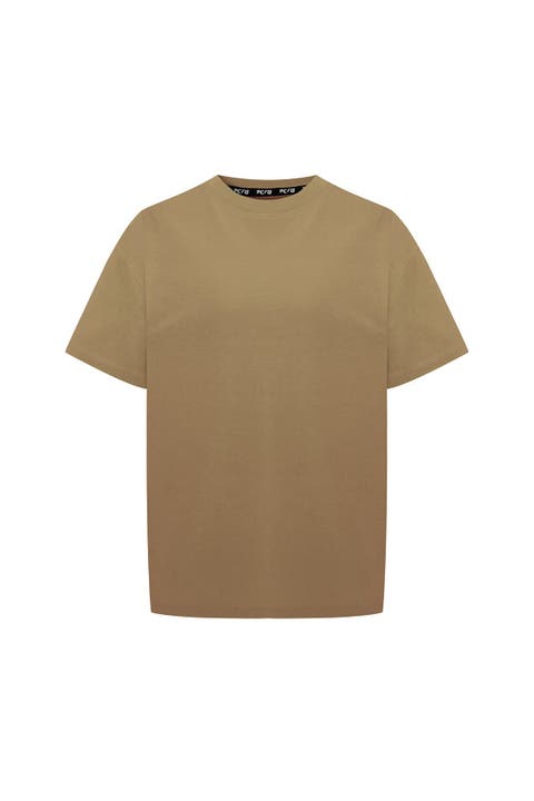 Cotton Destroyed Logo Tee