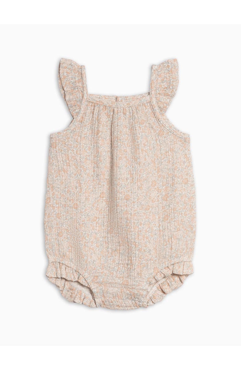 Colroed Organics Organic Muslin Tank Bubble Romper, Alternate, color, Belmont Floral