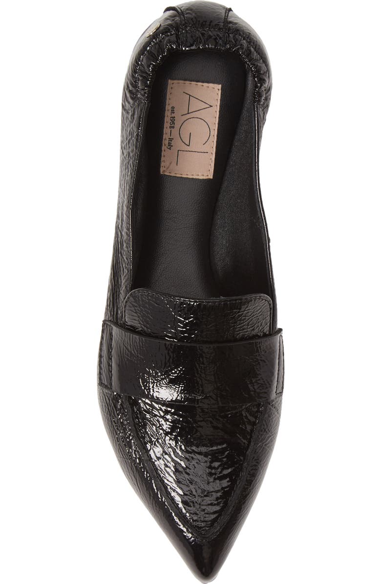 AGL Softy Pointy Toe Moccasin Loafer, Alternate, color,