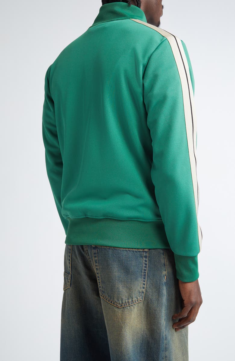 Palm Angels Classic Logo Track Jacket, Alternate, color, Forest Green