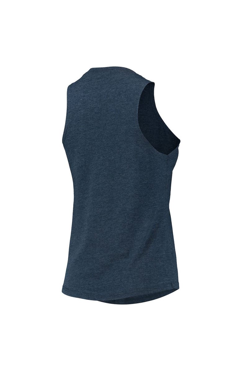 CONCEPTS SPORT Women's Concepts Sport Orange/Navy Detroit Tigers Meter Muscle Tank Top & Pants Sleep Set, Alternate, color,