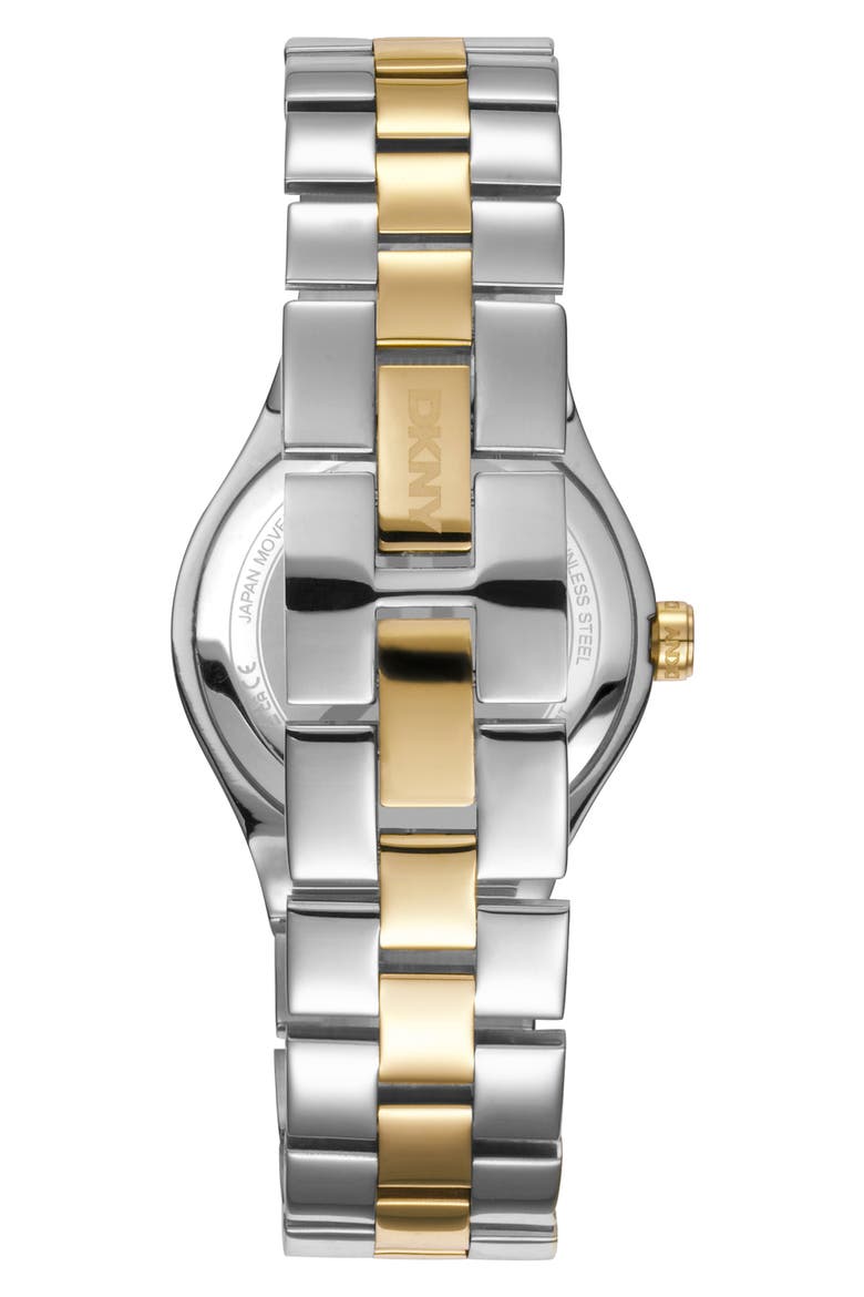 Urban Two-Tone Bracelet Watch, 30mm, Alternate, color, TWO TONE SILVER GOLD