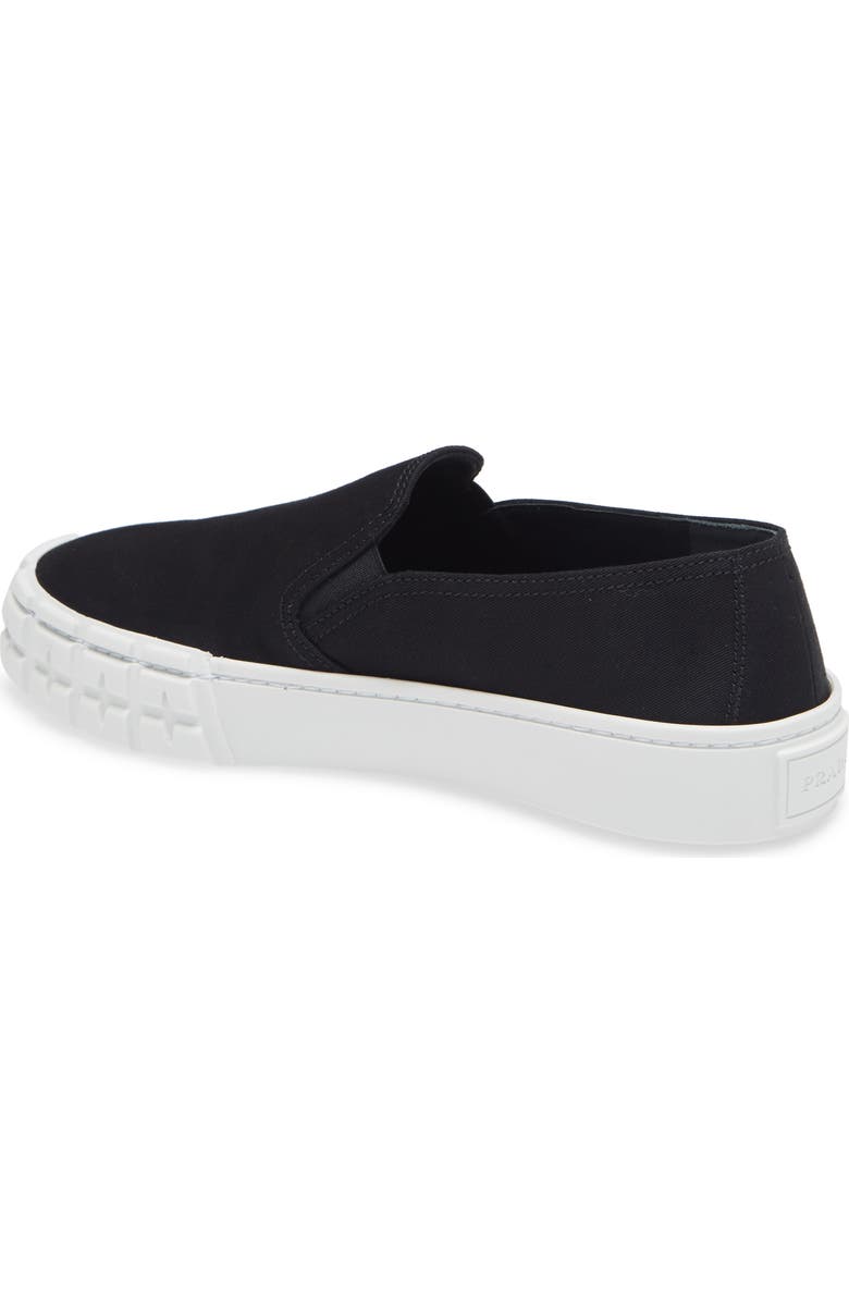 Prada Platform Slip-On Sneaker, Alternate, color,
