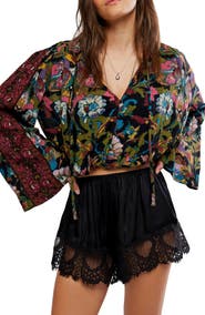 Free People Juliette Printed Top