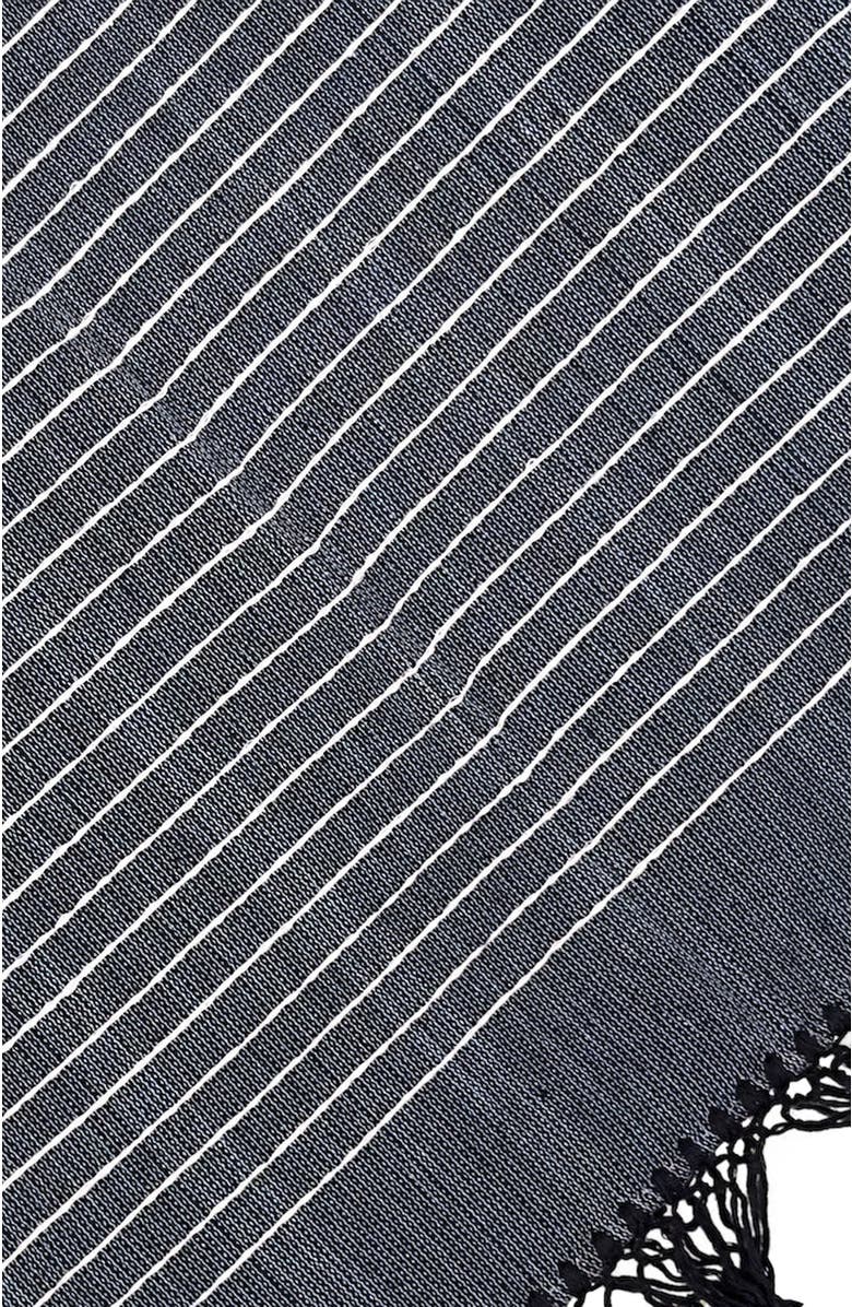 Nativa Woven Throw - Black, Alternate, color, Black