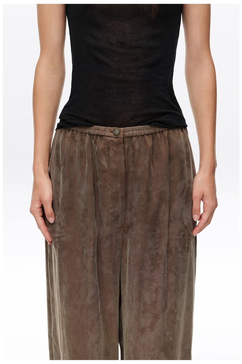 Fluid Jogger Trousers, Alternate, color, DARK OLIVE