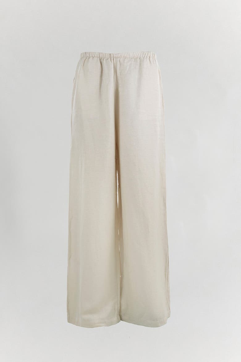 Seta Pants, Alternate, color, Ivory