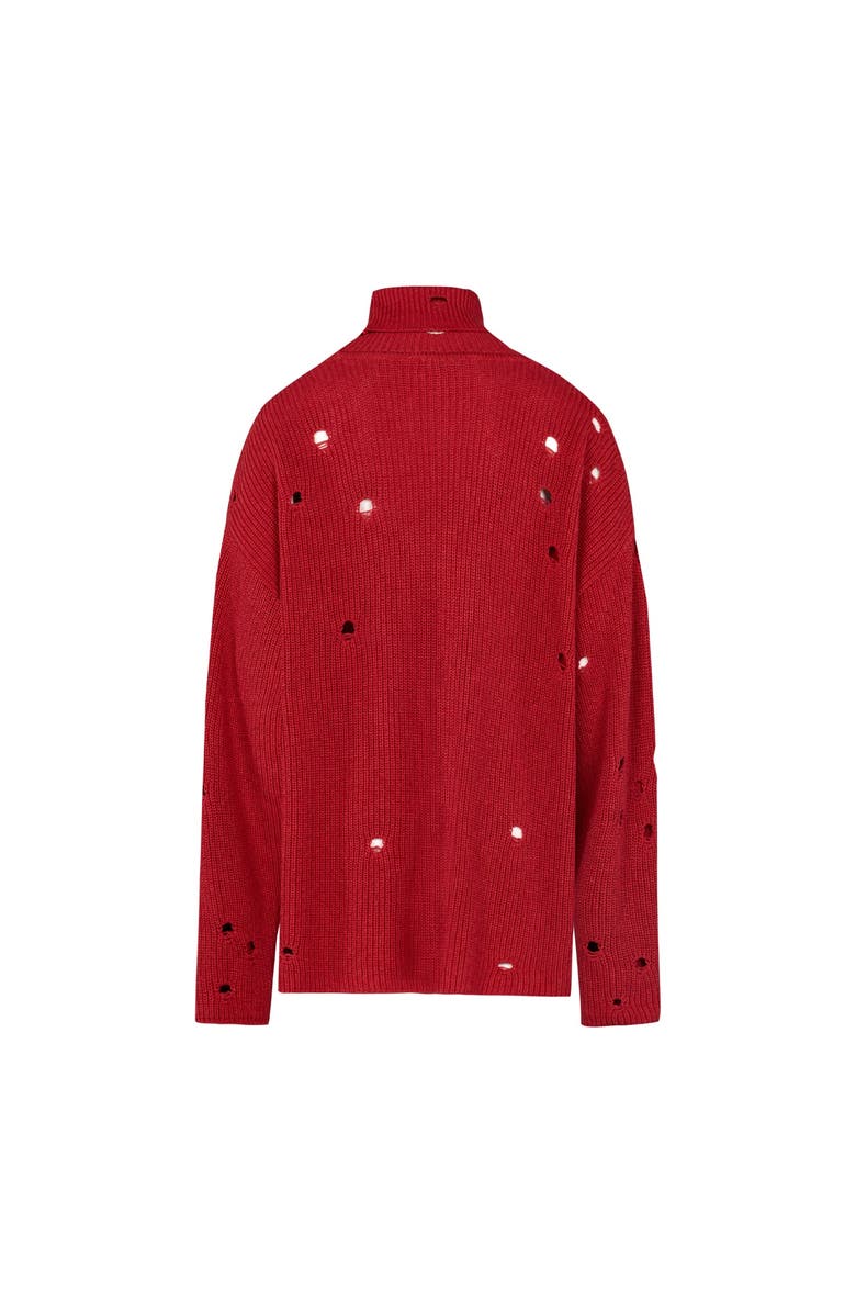 PCFG Cashmere Blend Your *Itch High Neck Sweat, Alternate, color, Red