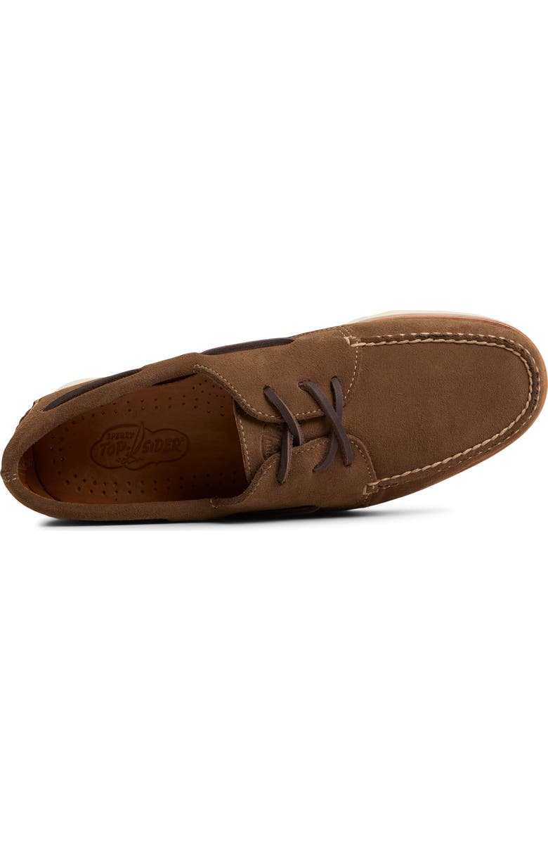 Sperry American Hides 3-Eye Boat Shoe, Alternate, color, Other Green