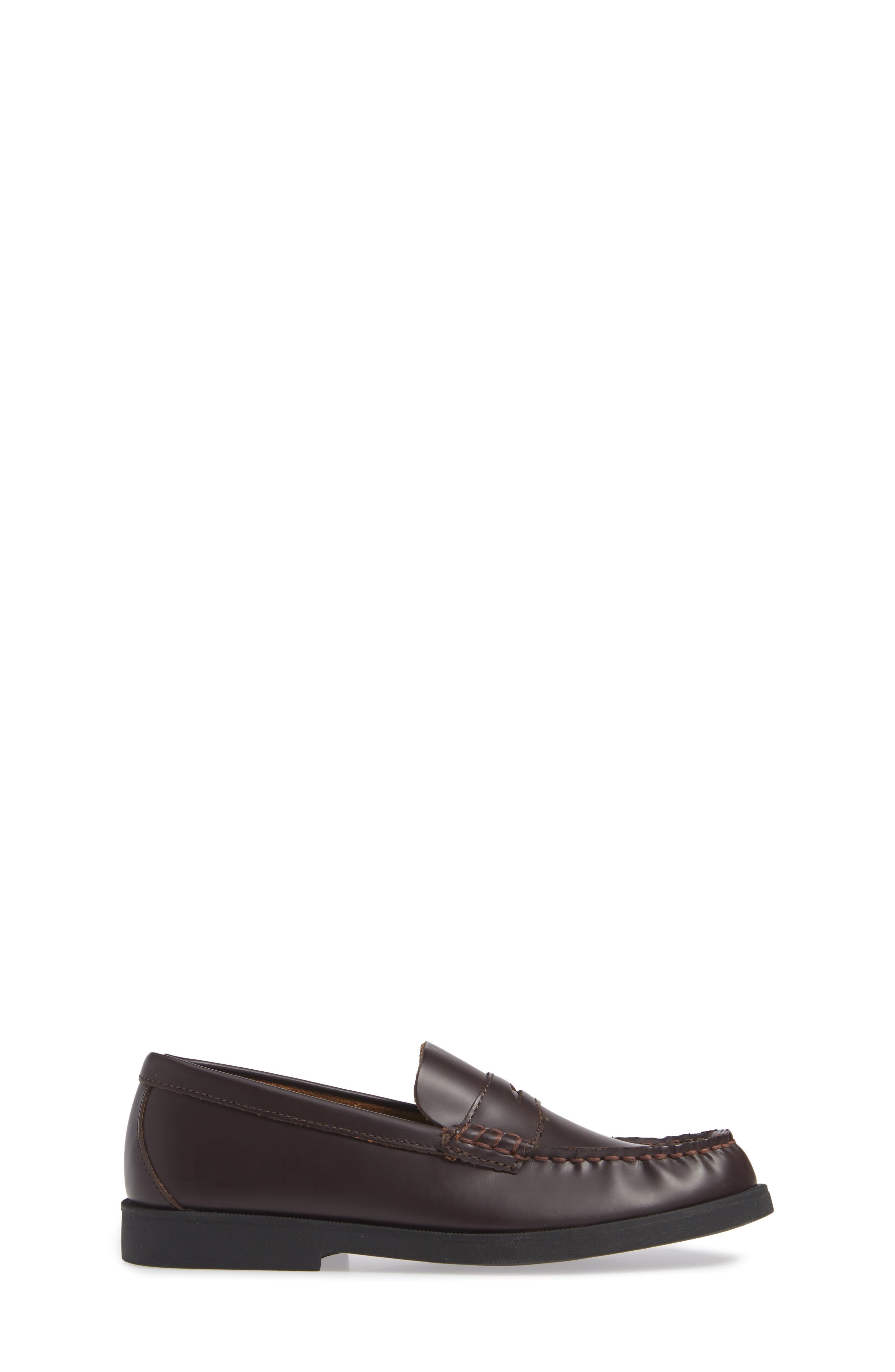 Sperry Kids 'Colton' Loafer, Alternate, color, BURGUNDY