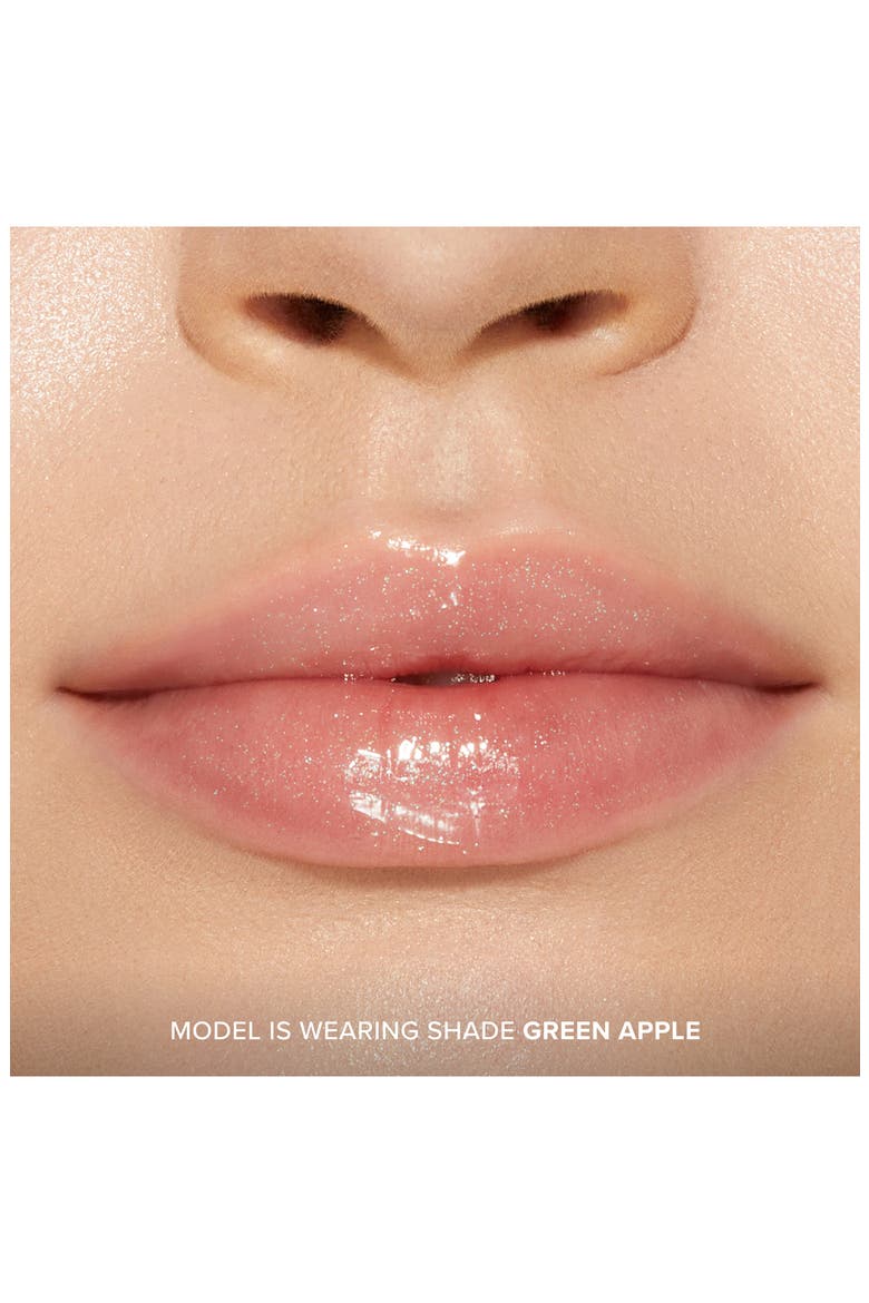 Kissing Jelly Juicy Lip Oil/Gloss Hybrid, Alternate, color, GREEN APPLE