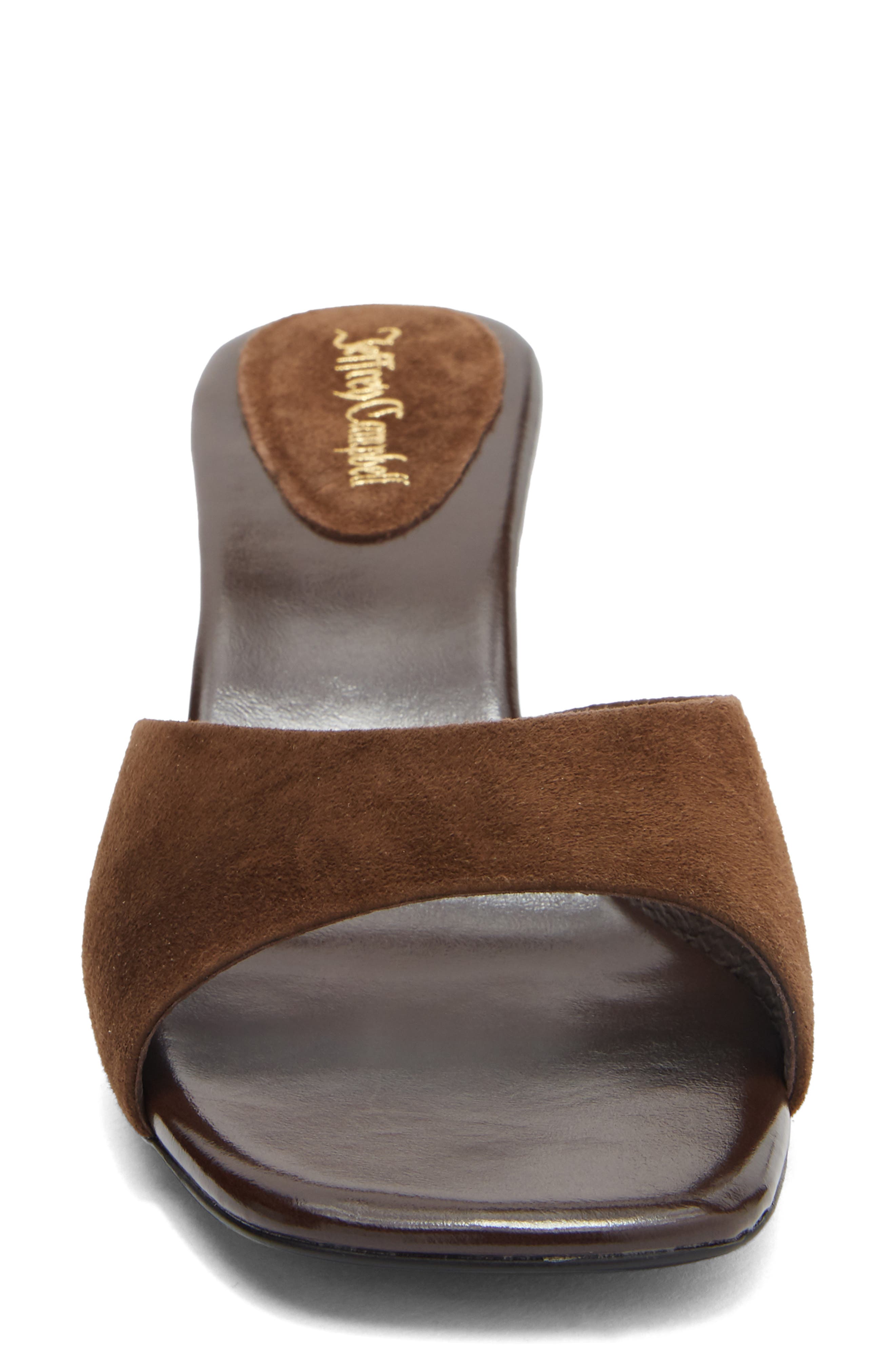 Jeffrey Campbell Ilocos Sandal, Alternate, color, Brown Suede