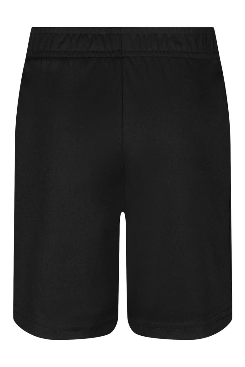 Kids' Tech Logo Shorts, Alternate, color, BLACK