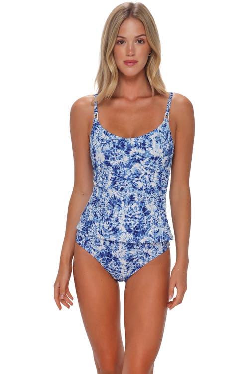 Sunsets Anya Tankini Swimsuit Top In Blue
