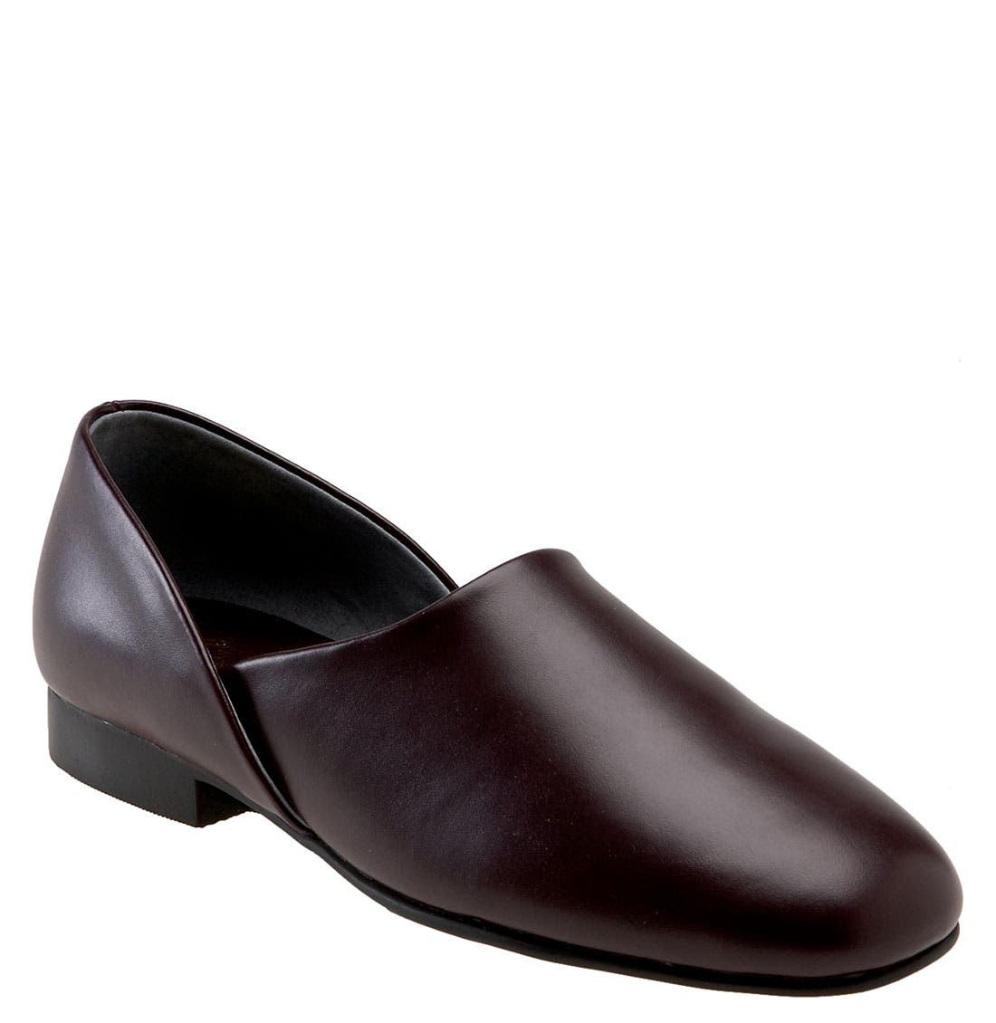 'Radio Tyme®' Slipper, Main, color, DARK BURGUNDY