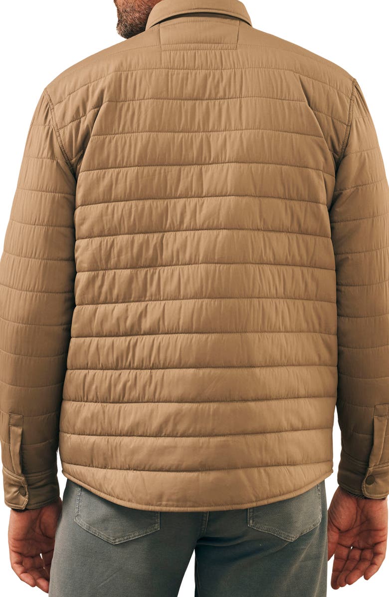 Faherty Atmosphere Quilted Shirt Jacket, Alternate, color,