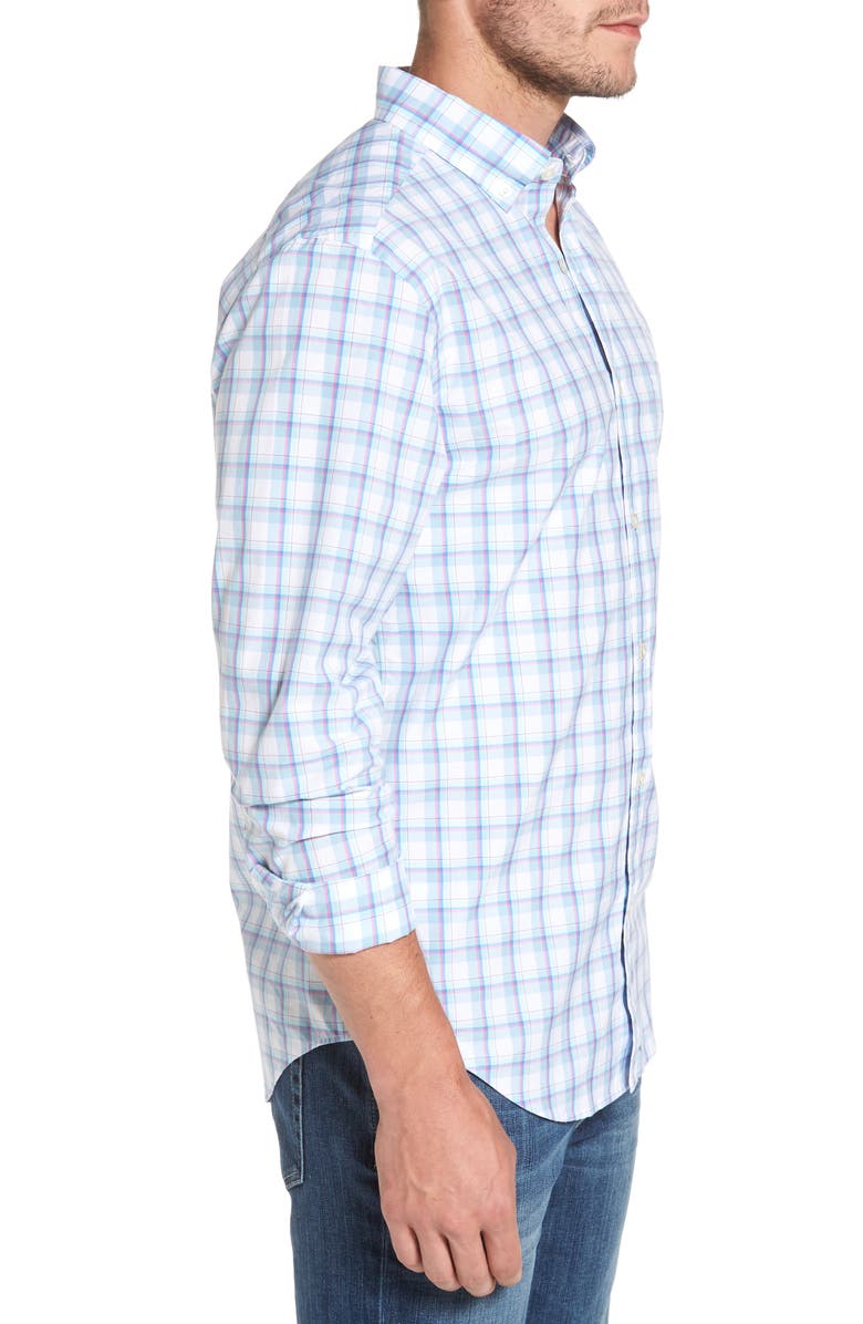 vineyard vines Plaid Classic Fit Sport Shirt, Alternate, color, 