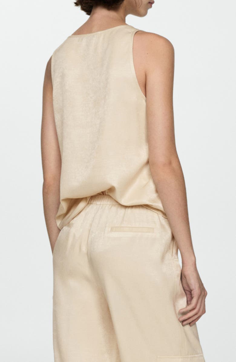 MANGO Henley Sleeveless Top, Alternate, color, 