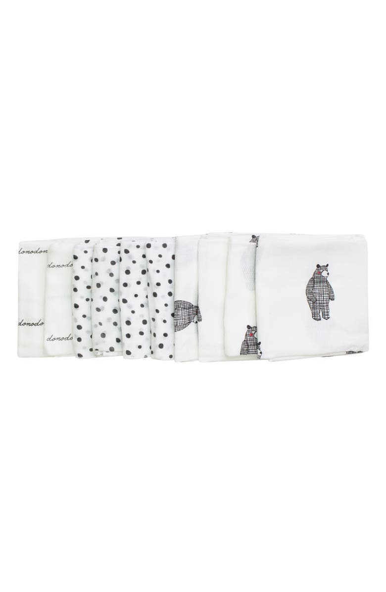 Dono & Dono Hooded Towel & Muslin Cloth Set, Alternate, color, 