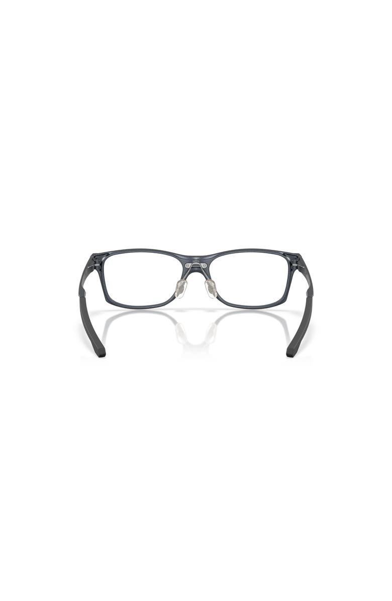 Oakley 50mm Rectangle optical glasses, Alternate, color, Black