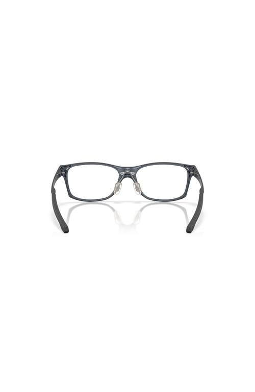 Oakley 50mm Rectangle Optical Glasses In Black