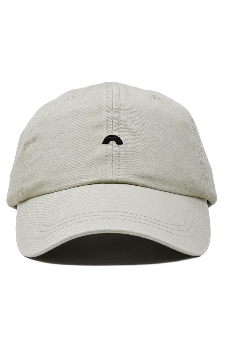 Lil Rainbow Dad Cap, Main, color, Washed Stone White