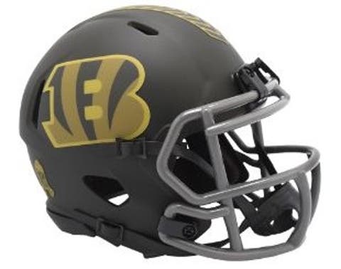 Cincinnati Bengals 2025 Salute to Service Mini NFL Football Helmet