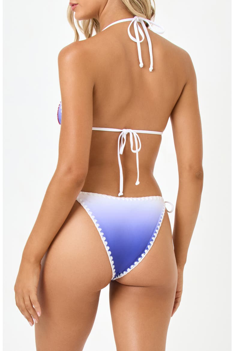 Sonia Beaded Embroidered Bikini Top, Alternate, color, INTO THE BLUE