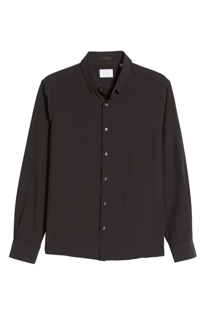 7 Diamonds Liberty Solid Performance Button-Up Shirt, Alternate, color, 