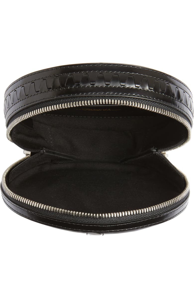 3.1 Phillip Lim Alix Leather Circle Clutch, Alternate, color,