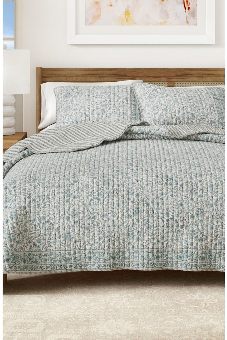 Floral Printed Quilt Set, Alternate, color, CAMBRIDGE GARDEN