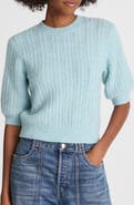 Madewell CloudSoft Short Sleeve Sweater
