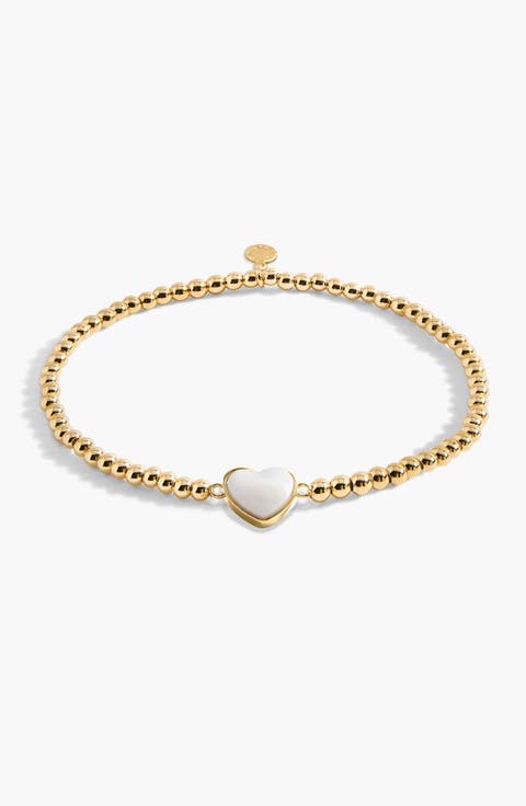 Gold A Little 'Marvelous Mom' Bracelet