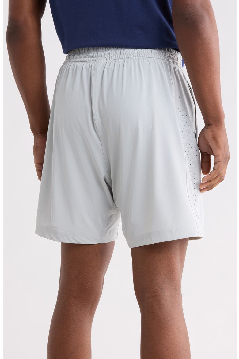 7-Inch Performance Nylon Training Shorts, Alternate, color, FOG