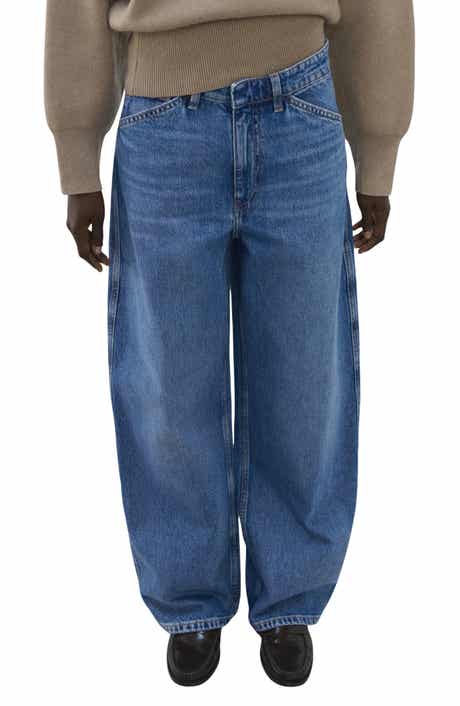 Mid Rise Balloon Jeans