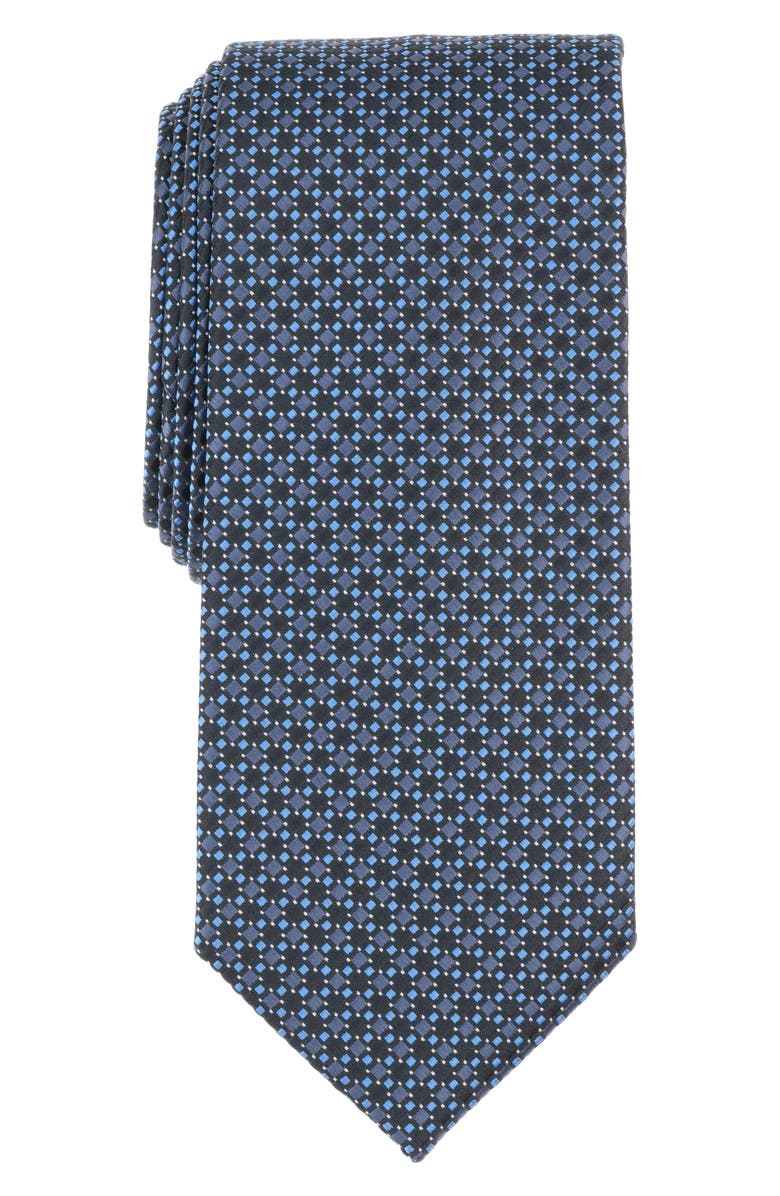 Nautica Galvin Mini Tie, Main, color, Black