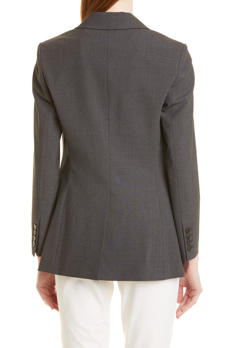 Etiennette B Good Wool Suit Jacket, Alternate, color, CHARCOAL MELANGE