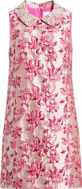 Lilly Pulitzer® Kelliana Floral Metallic Sleeveless Shift Dress