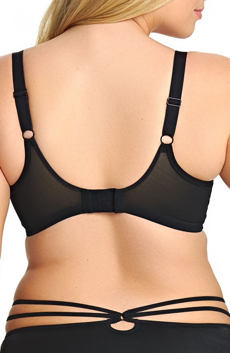 Elomi Nicole Full Figure Underwire Plunge Bra, Alternate, color,